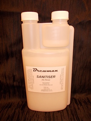 Brewman Acid Sanitiser (1Litre)